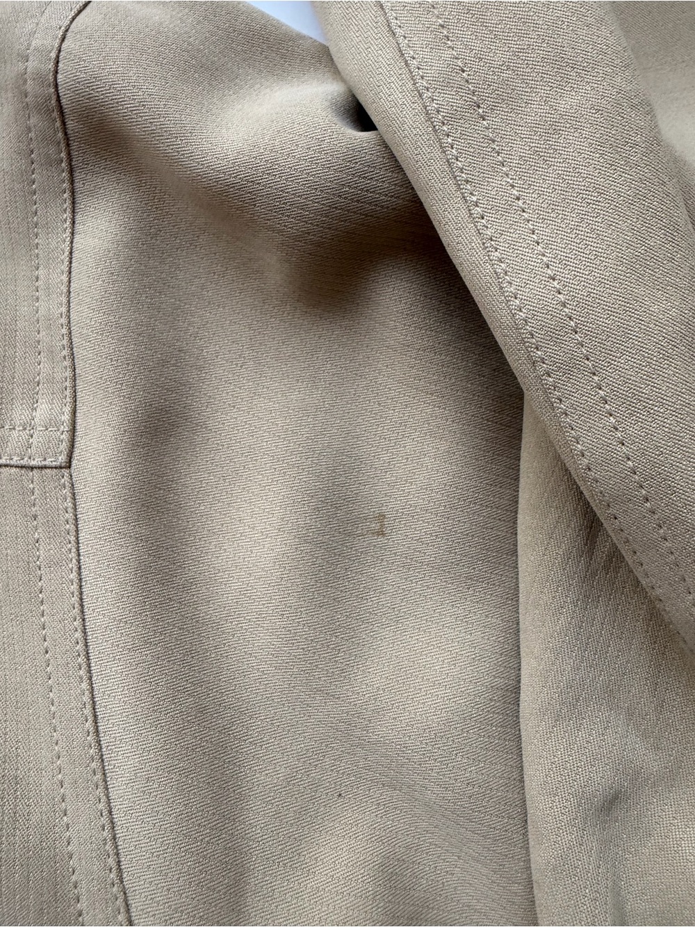 Tommy Bahama Men’s XXL 100% Silk Beige Full-Zip Jacket - Picture 9 of 16